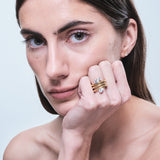 Sopra Aperto Pera Ring Gold