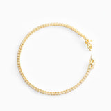 Tennis Bracelet Gold 2mm