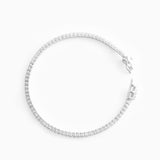 Tennis Bracelet Silver 2mm