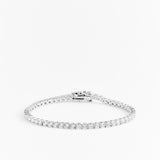 Tennis Bracelet Silver 3 mm