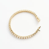 Tennis Bracelet Gold 4mm