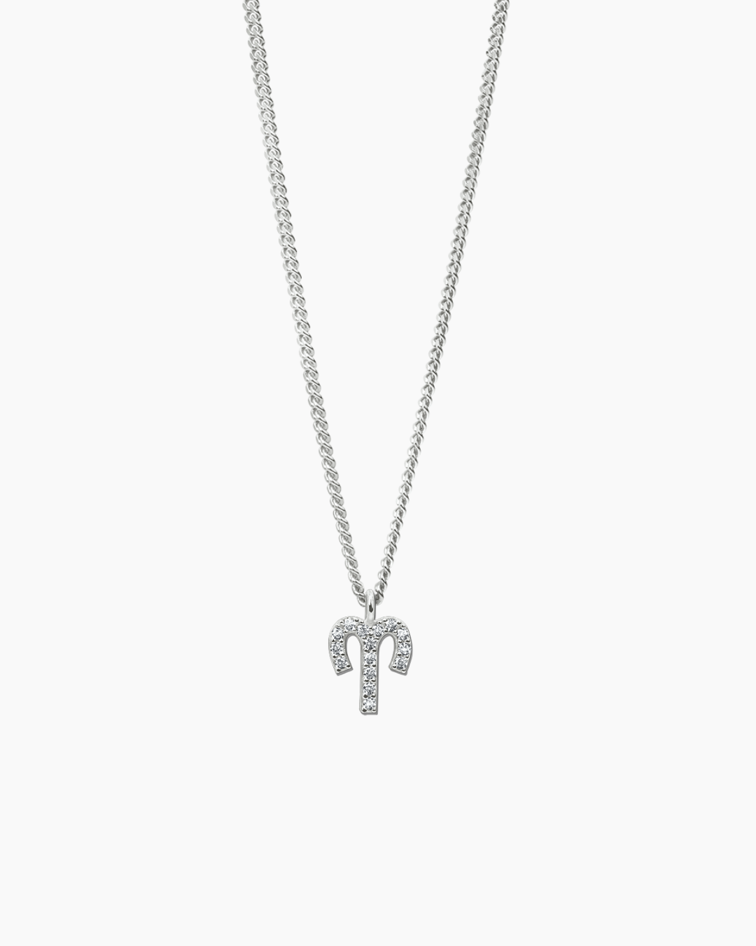 Zodiac Necklace Silver Taurus