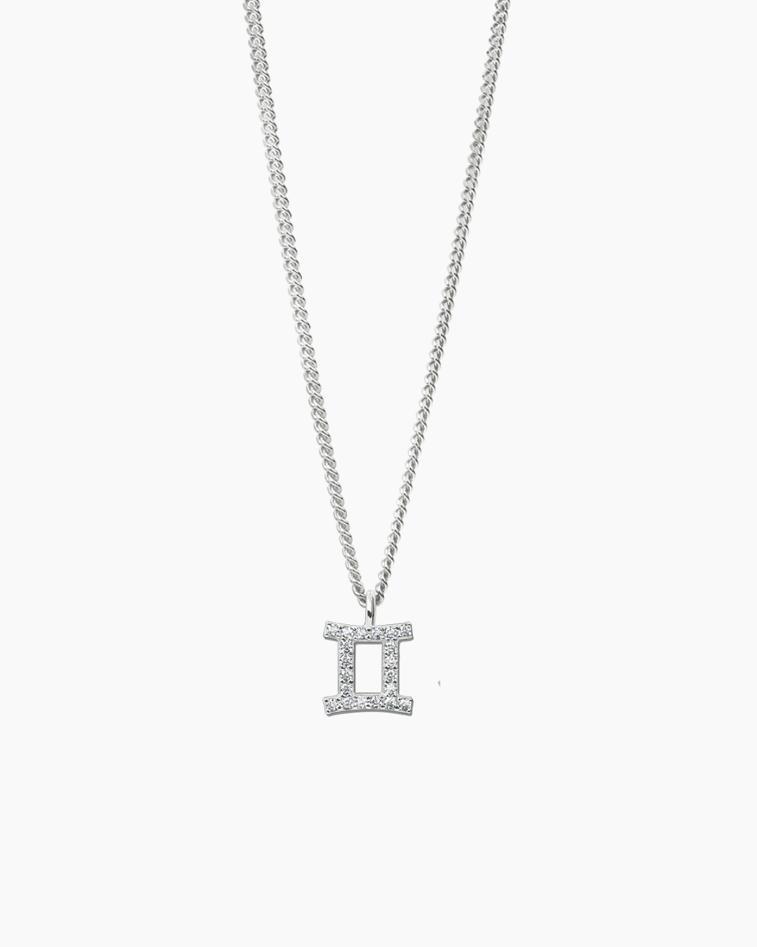 Zodiac Necklace Silver Taurus