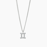 Zodiac Necklace Silver Taurus