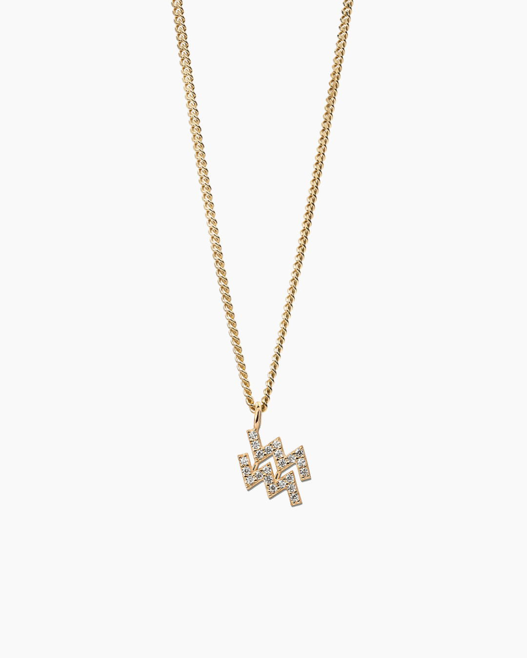 Zodiac Necklace Gold Taurus