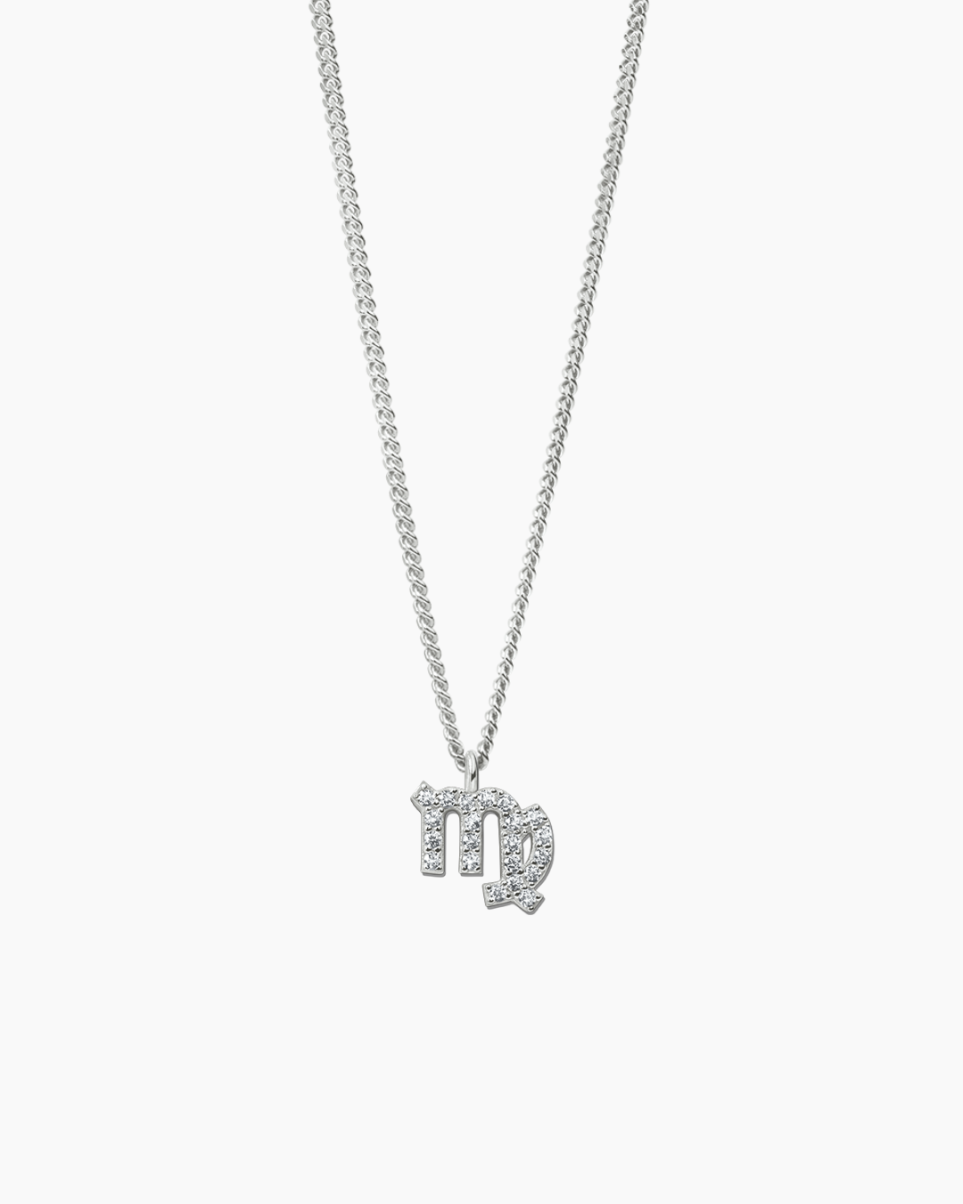 Zodiac Necklace Silver Taurus