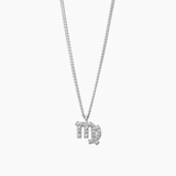 Zodiac Necklace Silver Taurus