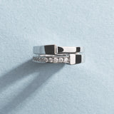 Pendome Introverso Ring Silver